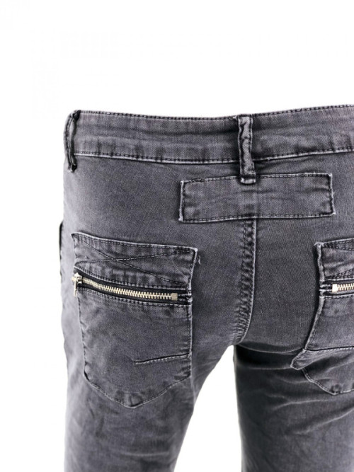 Jean zip et boutons Melly & Co Jean zip et boutons Melly & Co