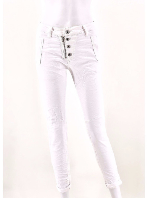 Jean zip et boutons Melly & Co Jean zip et boutons Melly & Co