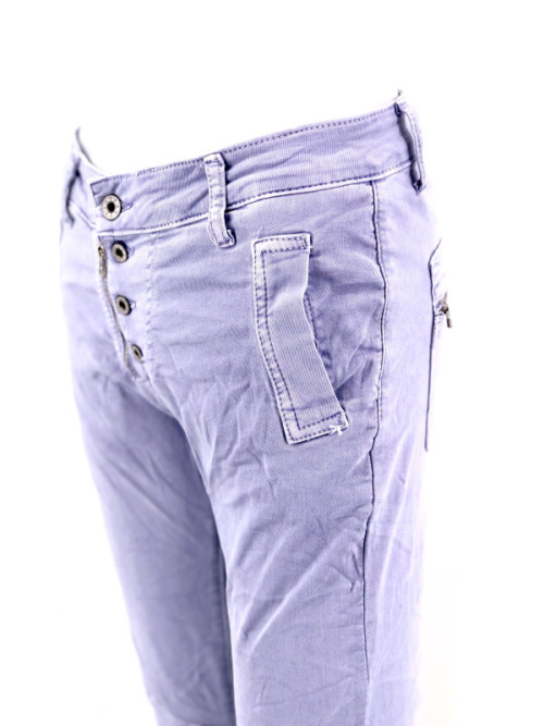 Jean zip et boutons Melly & Co Jean zip et boutons Melly & Co