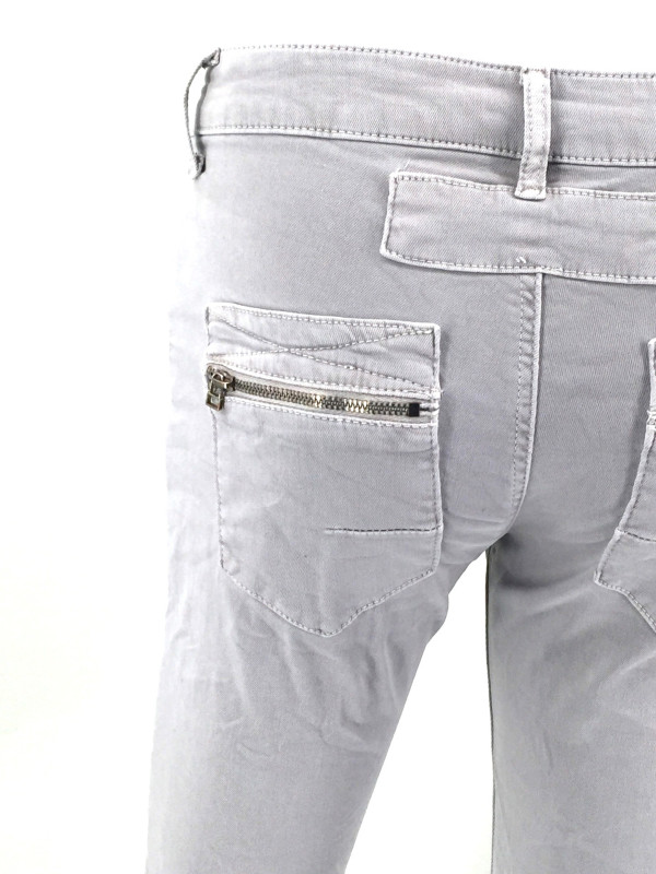 Jean zip et boutons Melly & Co