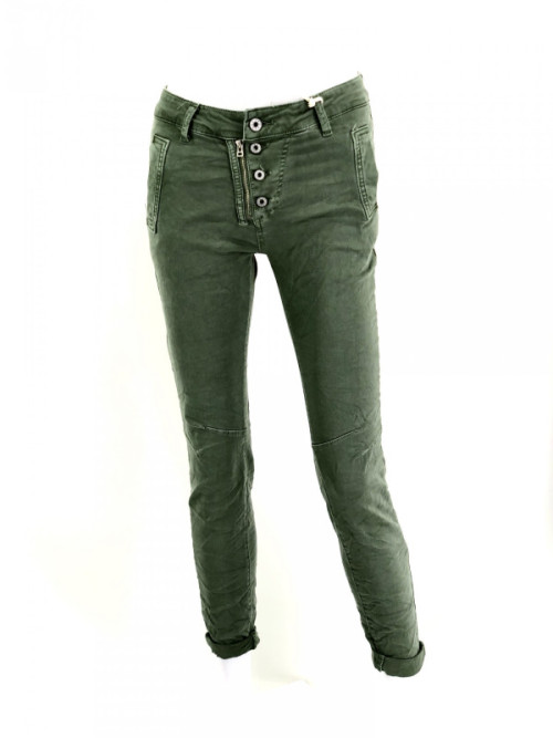 Jean zip et boutons Melly & Co Jean zip et boutons Melly & Co