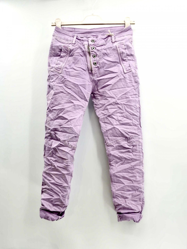 Jean zip et boutons Melly & Co