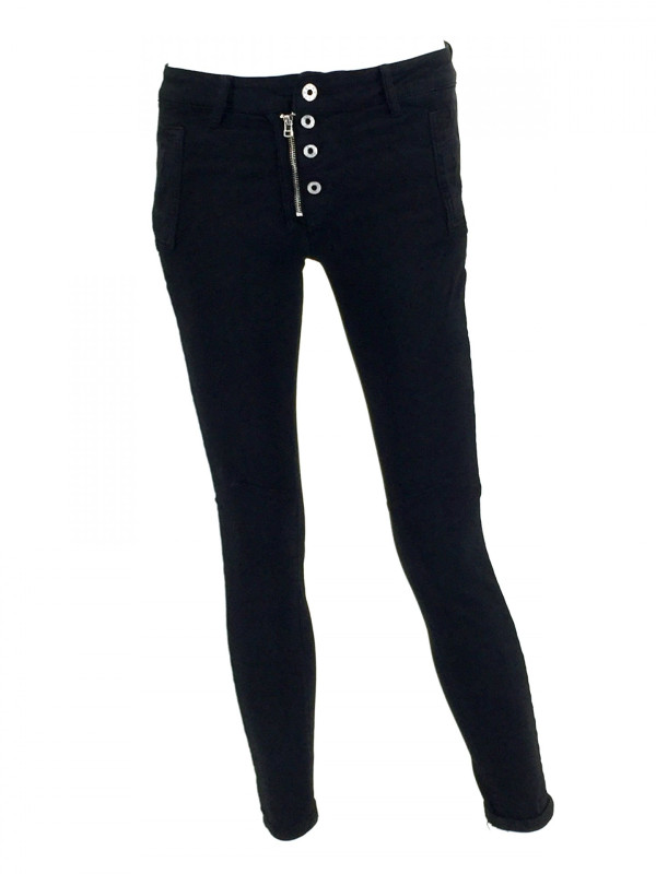 Jean zip et boutons Melly & Co