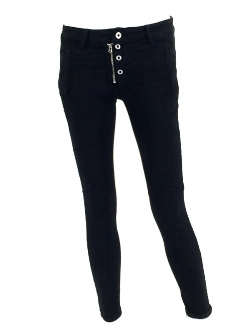 Jean zip et boutons Melly & Co Jean zip et boutons Melly & Co