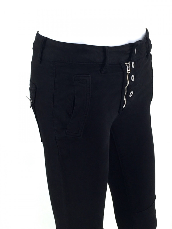 Jean zip et boutons Melly & Co