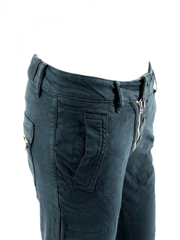 Jean zip et boutons Melly & Co