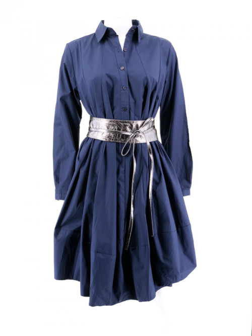 Robe parachute en popeline à manches longues Senes Robe parachute en popeline à manches longues Senes