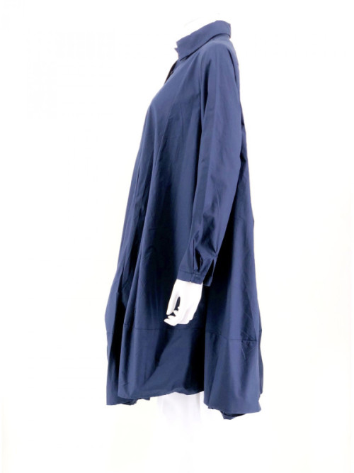 Robe parachute en popeline à manches longues Senes Robe parachute en popeline à manches longues Senes
