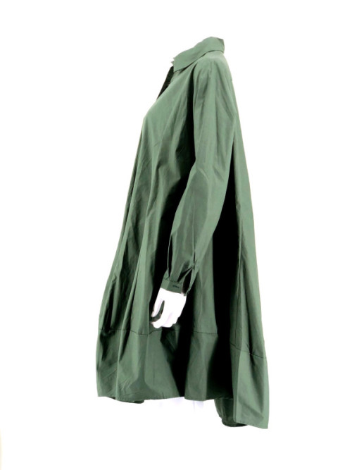 Robe parachute en popeline à manches longues Senes Robe parachute en popeline à manches longues Senes