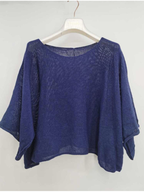 Pull court et large à manches kimono Pull court et large à manches kimono
