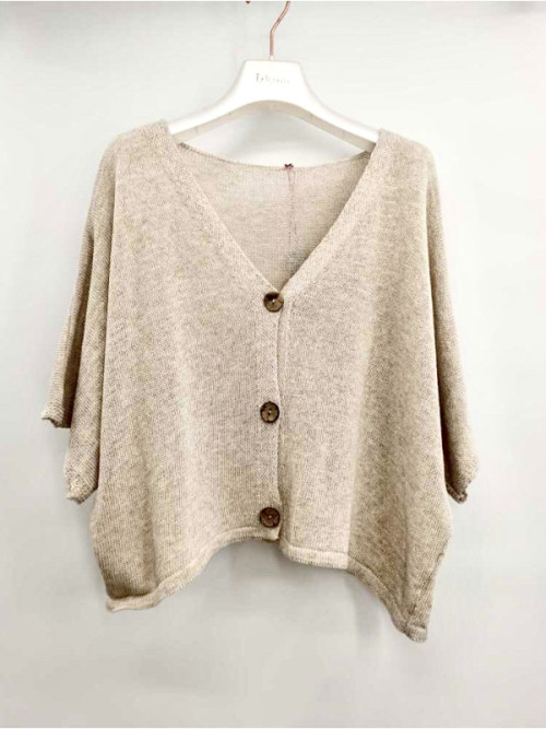 Gilet court en maille Emporium Gilet court en maille Emporium