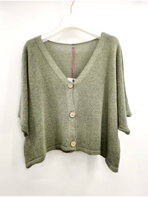 Gilet court en maille Emporium