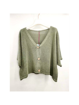Gilet court en maille Emporium