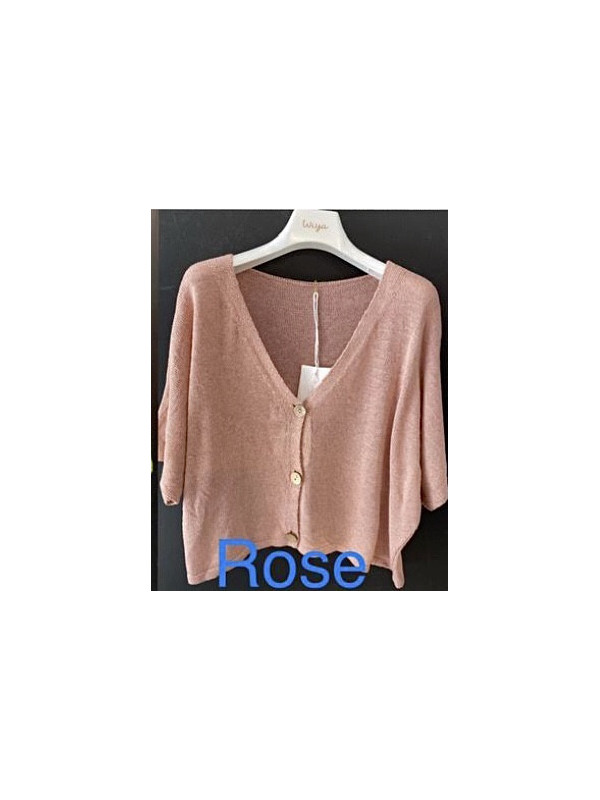 Gilet court en maille Emporium