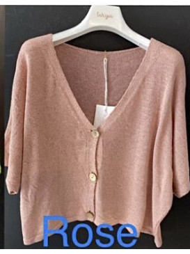 Gilet court en maille Emporium