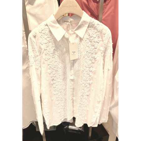 Chemise avec broderies sur le devant Senes